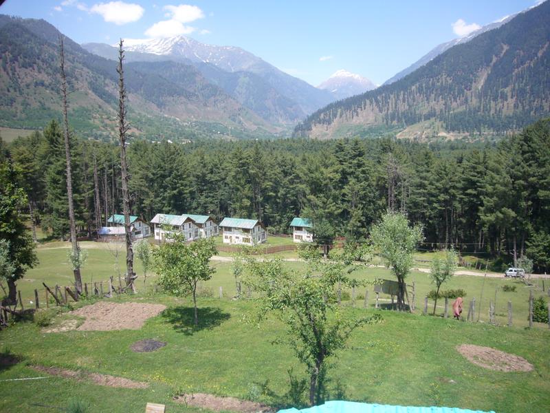 View from Bentes Lodge, Pahalgam